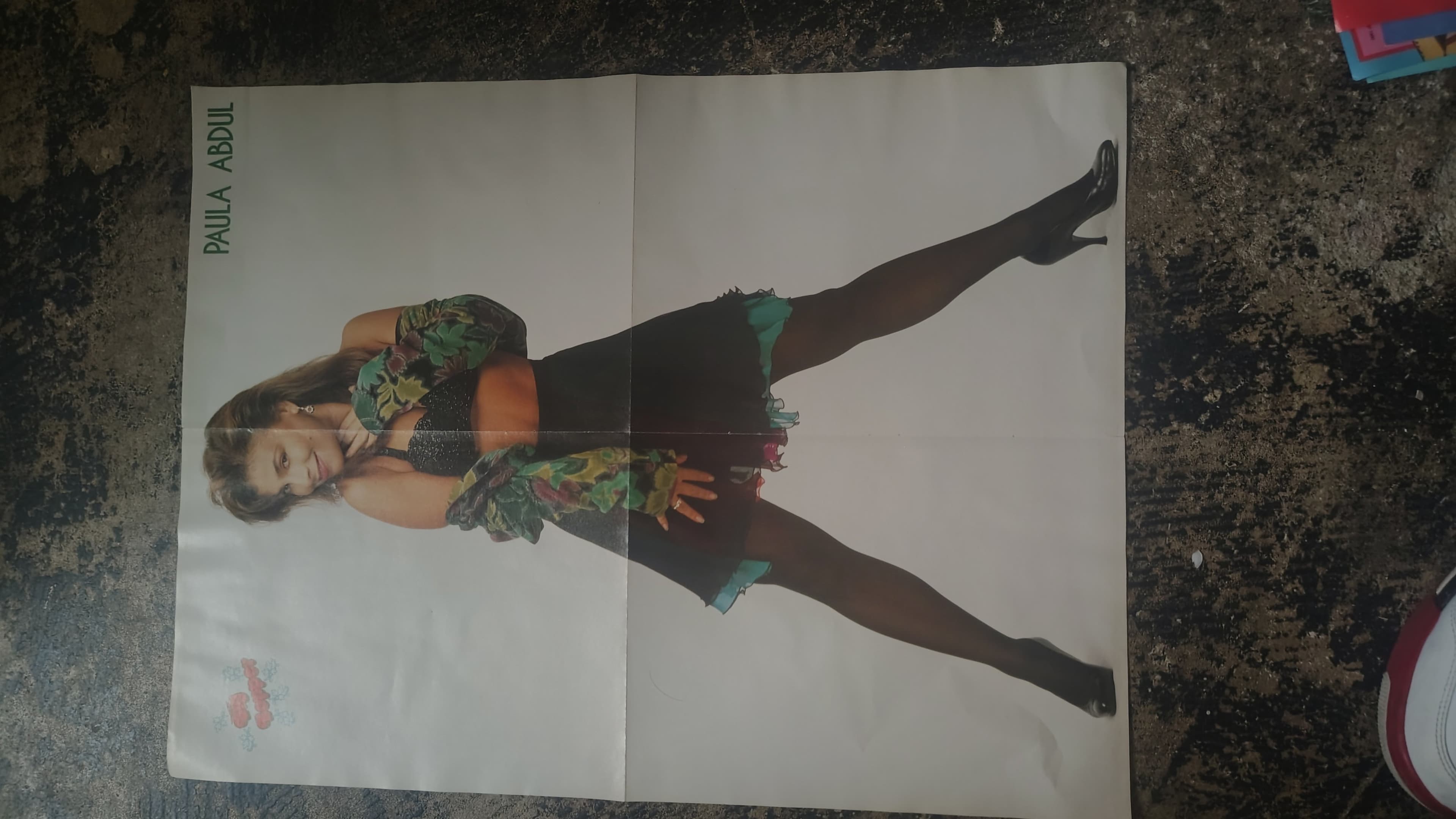 Paula Abdul 1990s Vintage Poster
