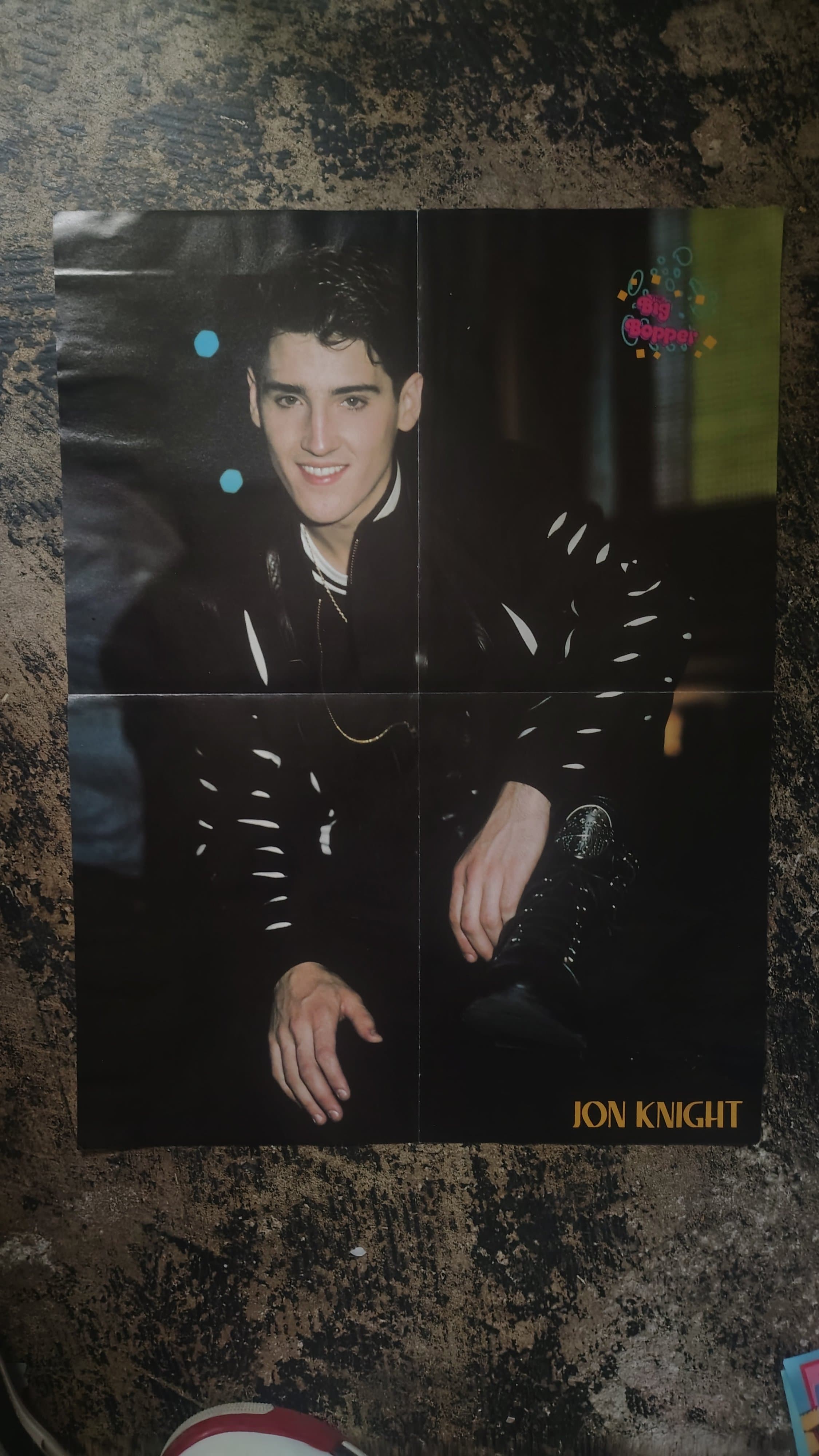 Big Bopper Jon Knight Vintage Poster