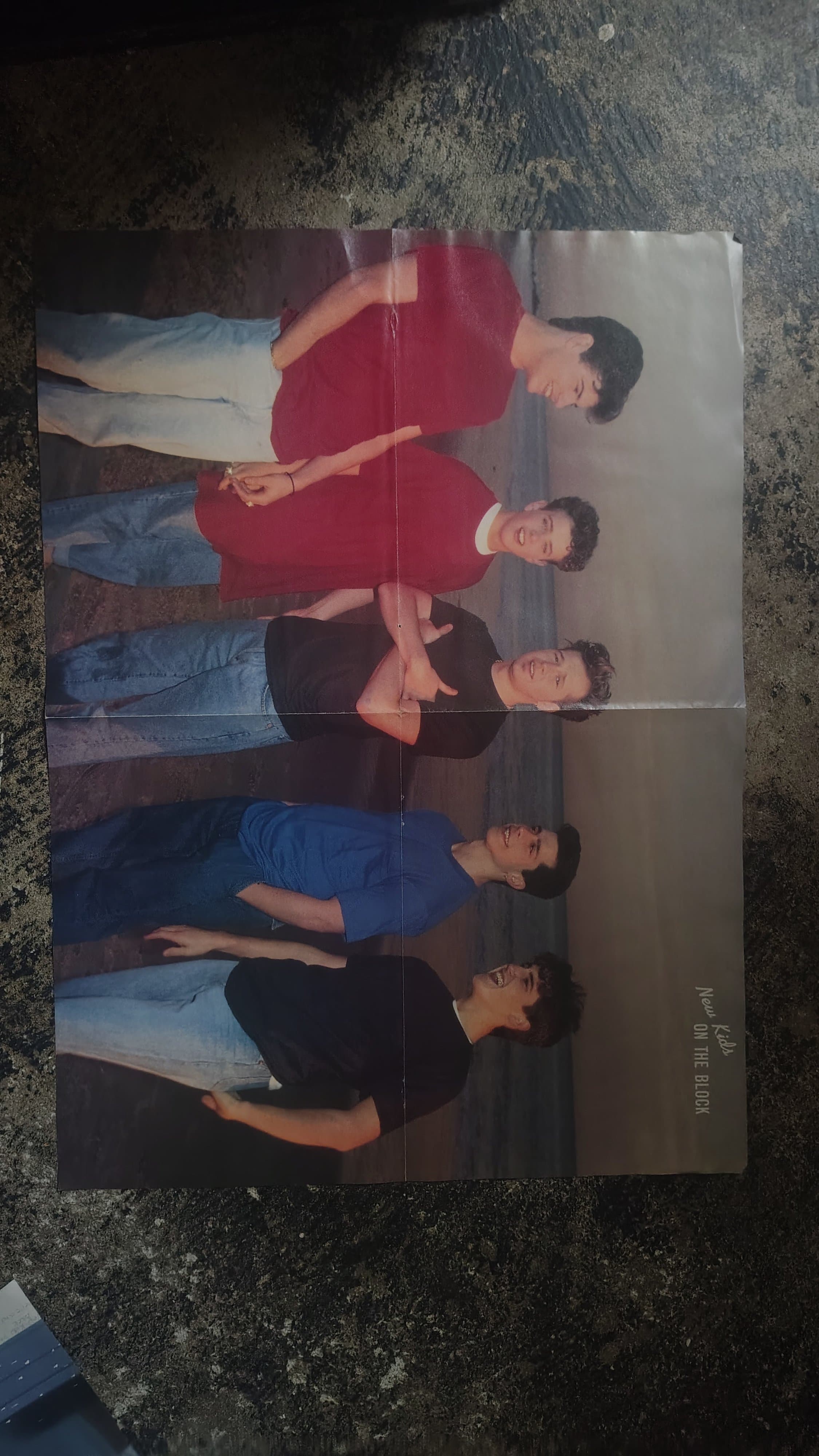 New Kids on the Block Vintage Poster