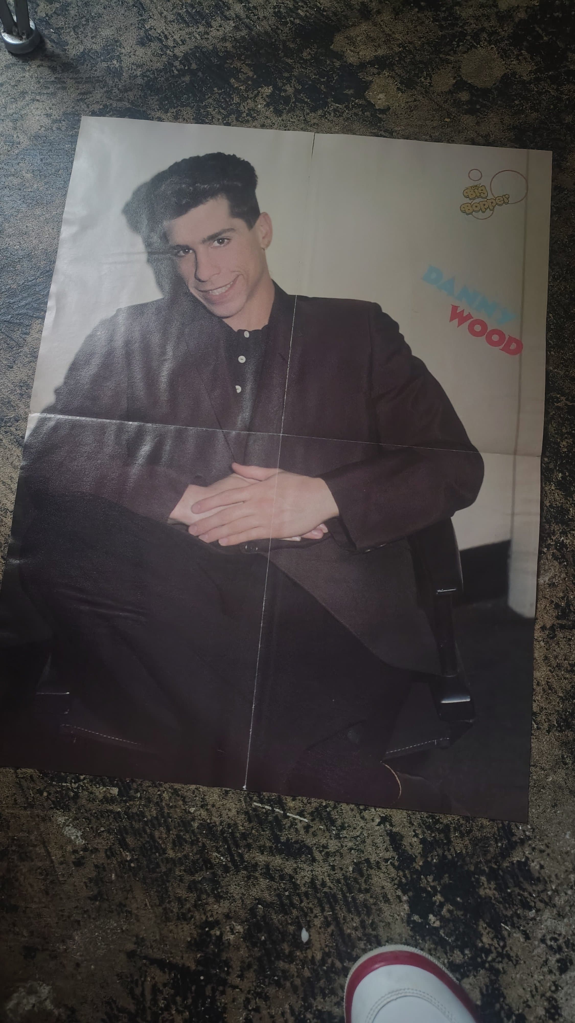 Vintage Big Bopper Danny Wood Poster
