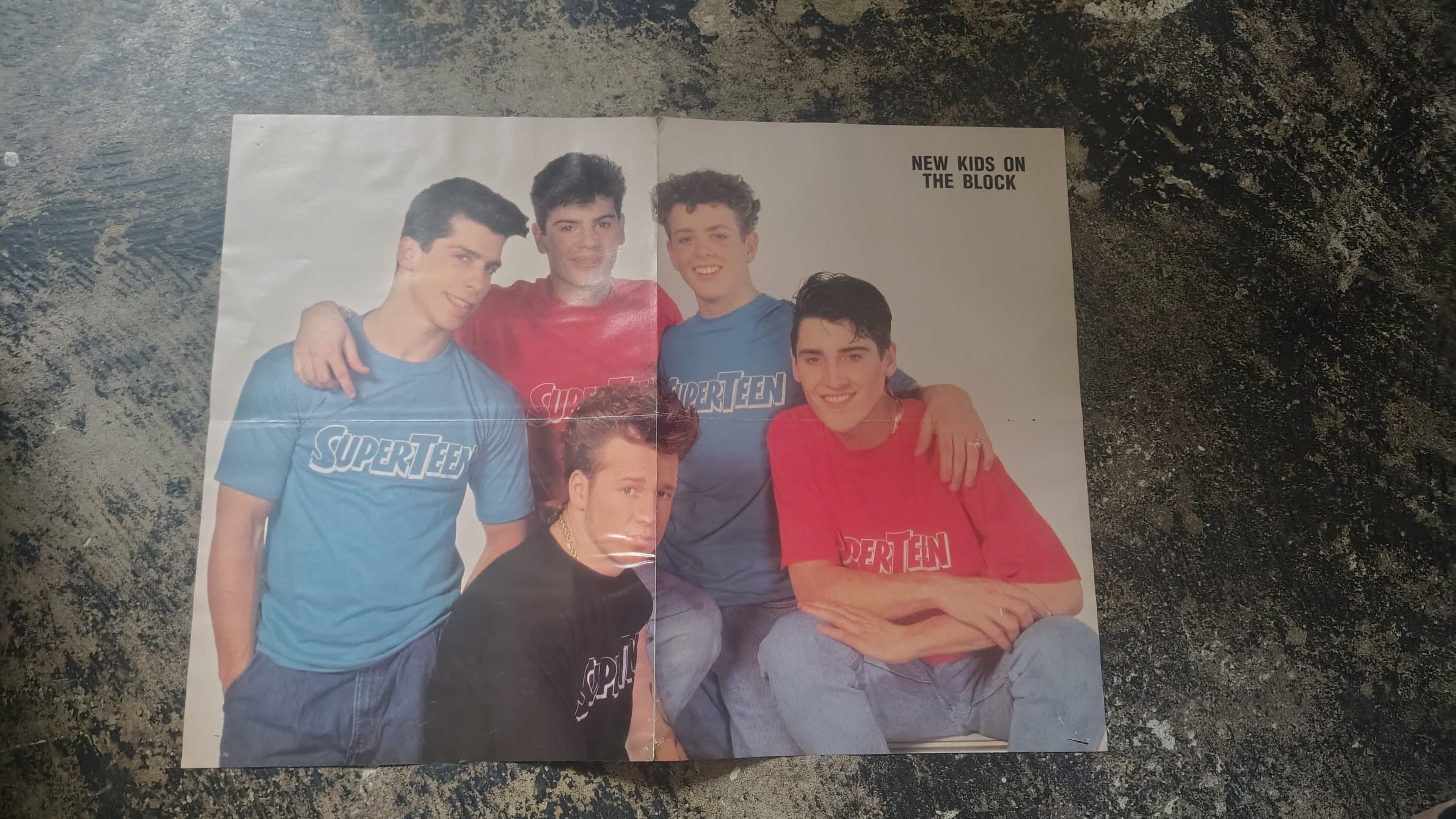 New Kids on the Block SuperTeen Poster