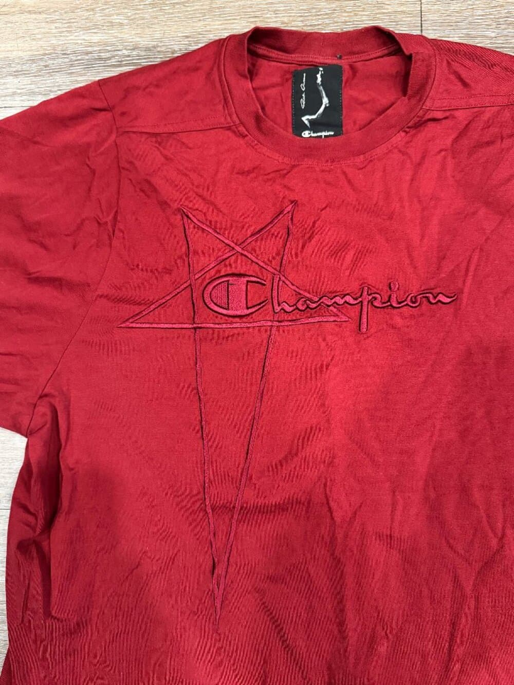 Rick Owens x Champion "Jumbo/Tommy Tee - Small