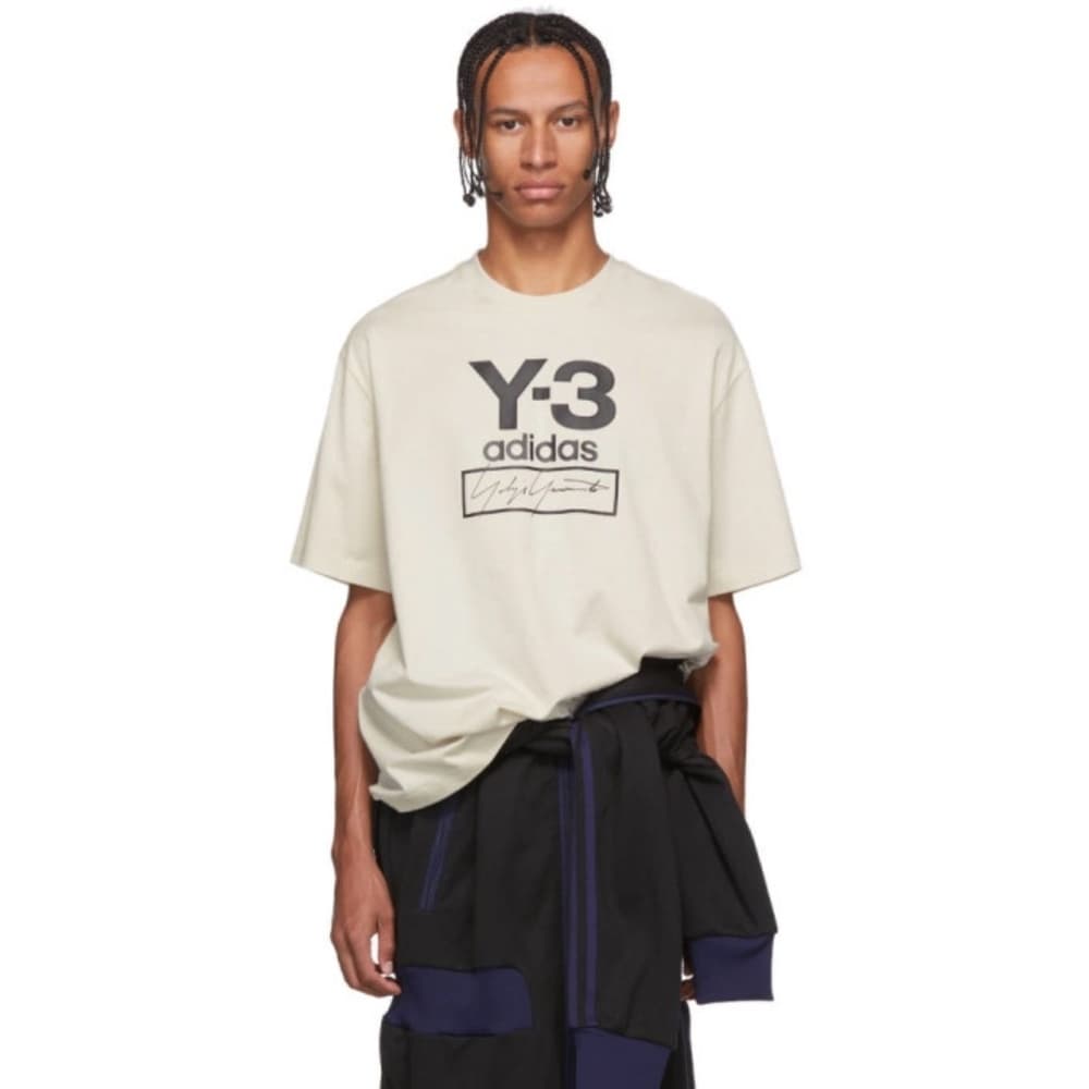 Y-3 signature logo tee...