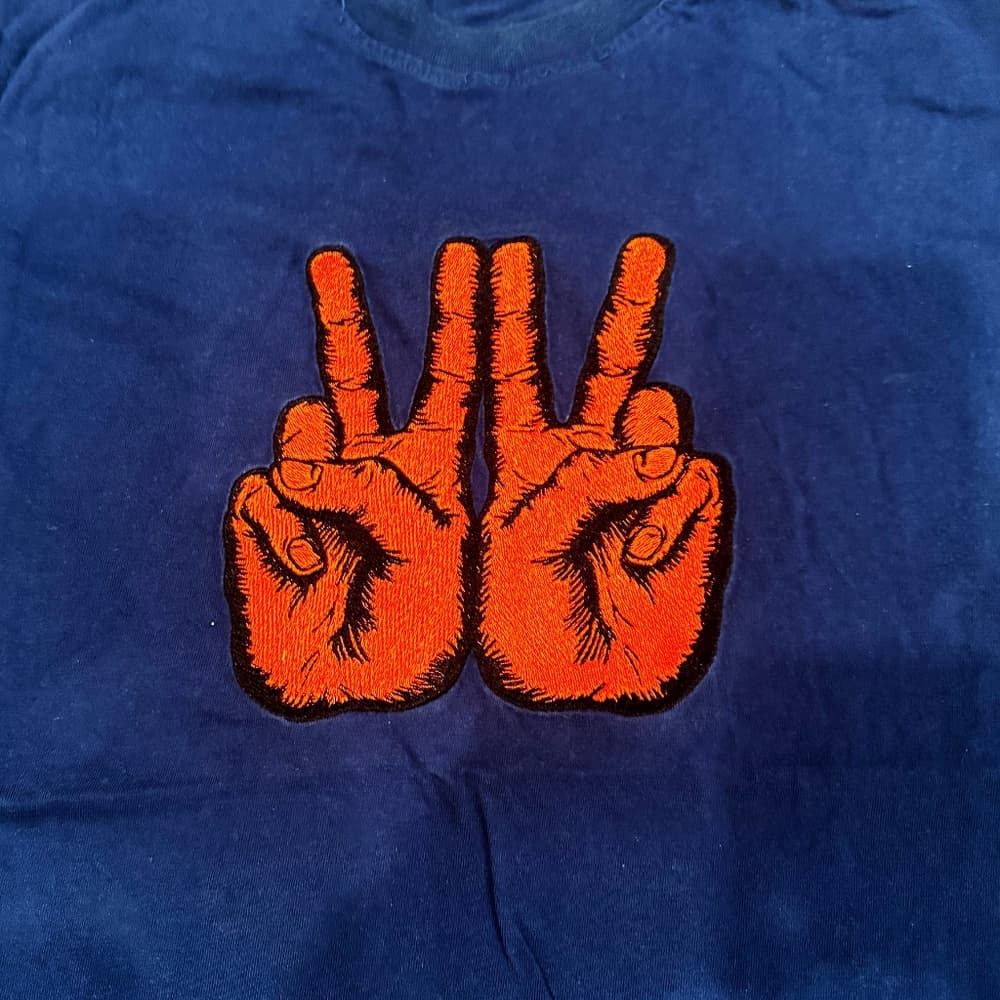 SS19 Walter Van Beirendonck Peace T shirt