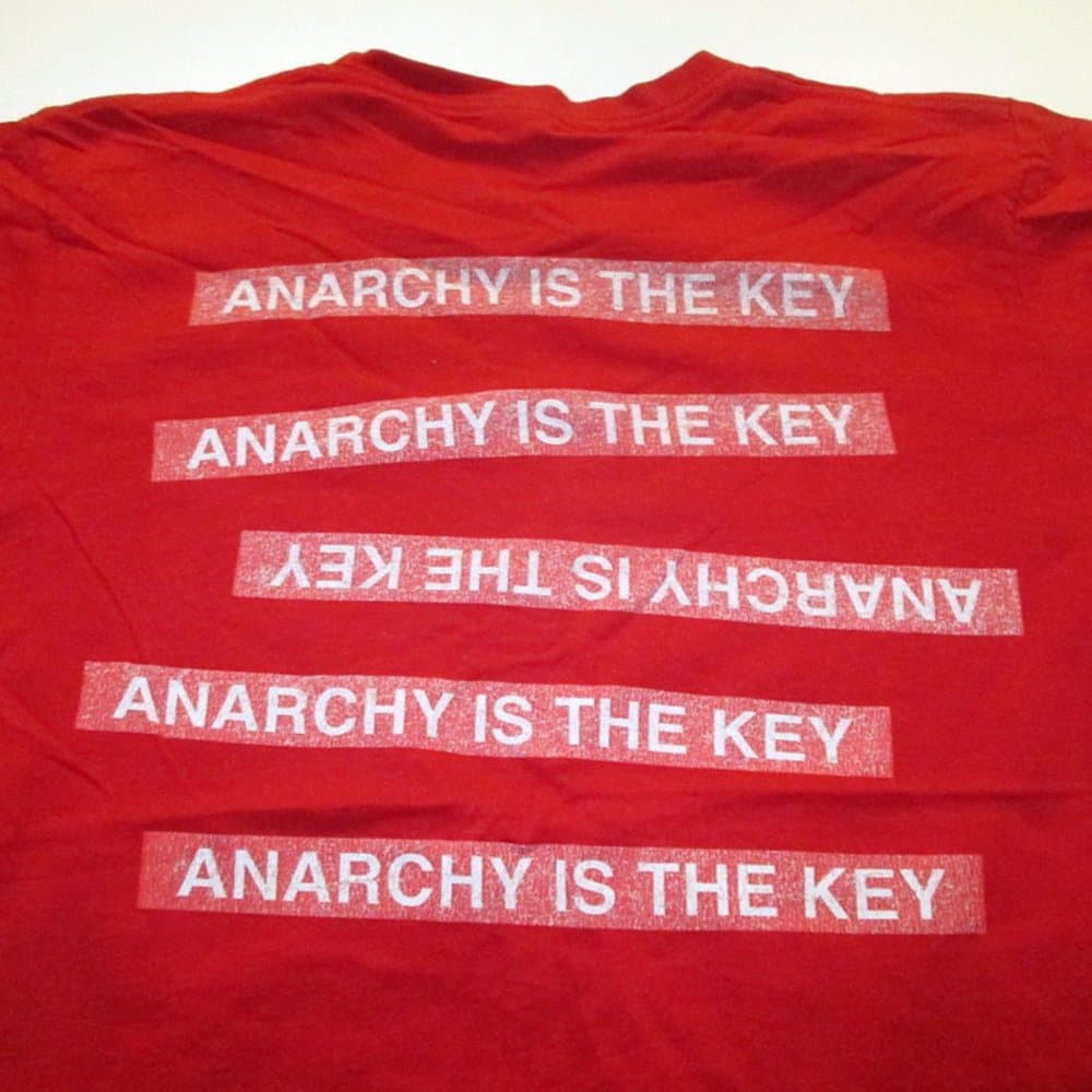 Supreme × Undercover SS15 Anarchy is the Key Tee