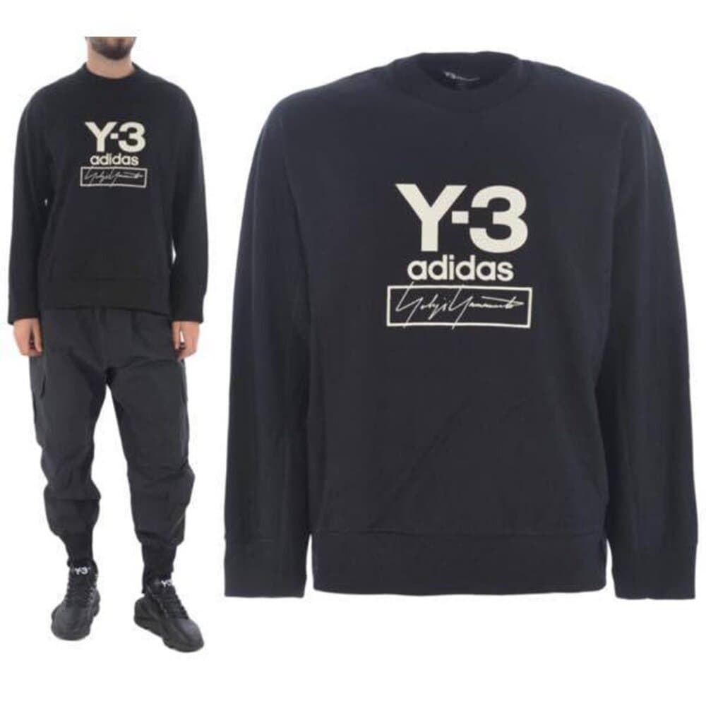 Men's Y-3 sweatshirt Signature Logo - xxl