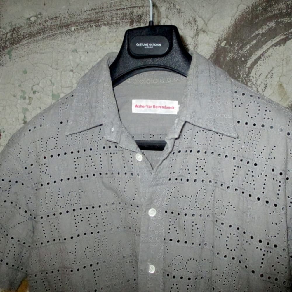 Walter Van Beirendonck 'Read My Skin" shirt