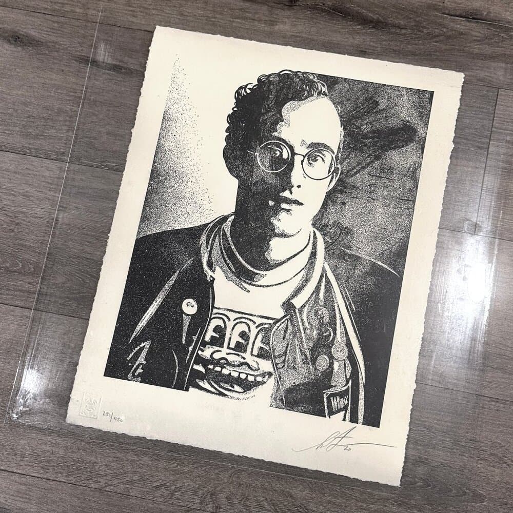 OBEY Art Is For Everyone - Keith Haring by Shepard Fairey signed/numbered