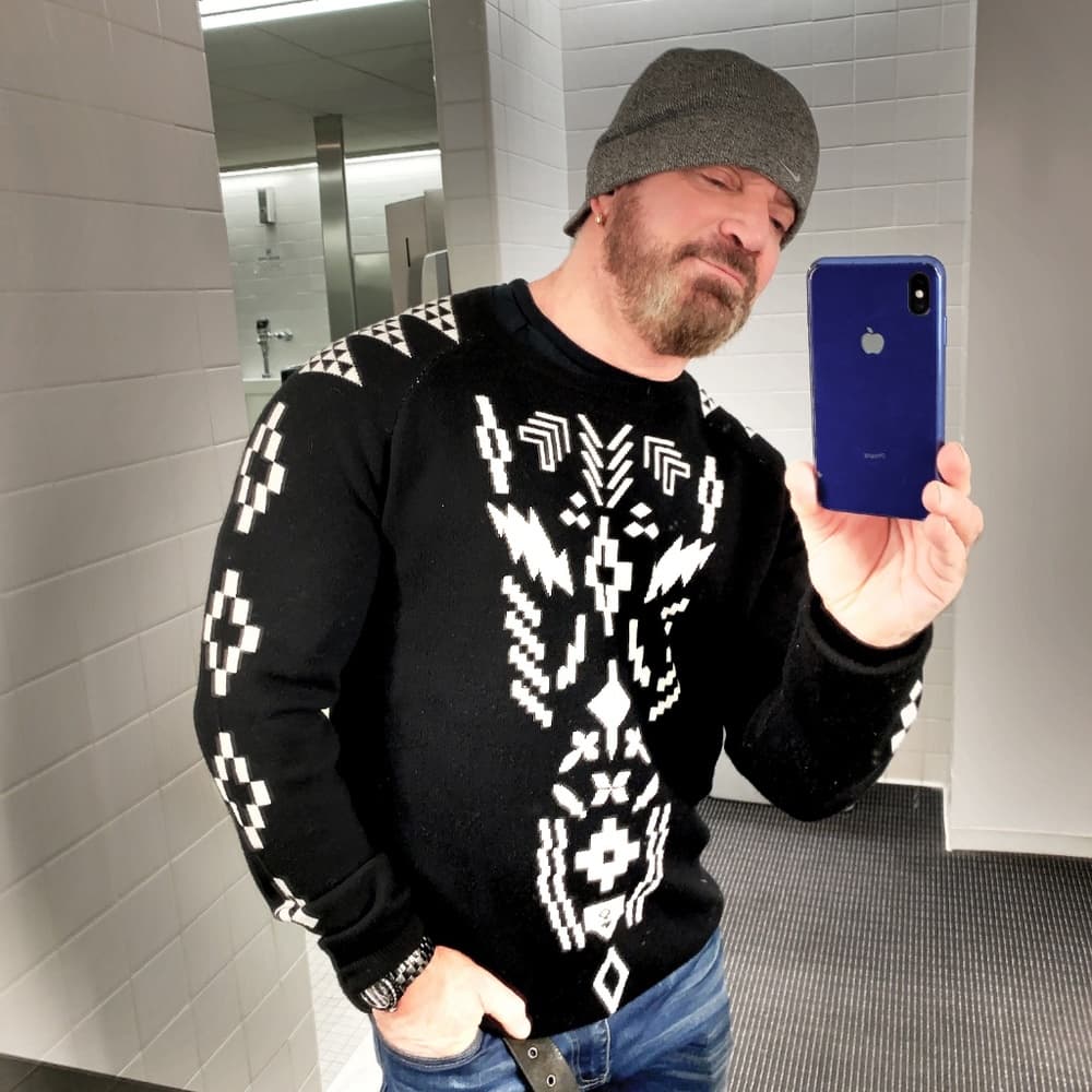Marcelo Burlon Melimoyu Intarsia Wool Sweater