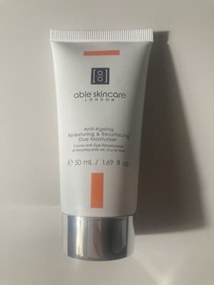 ABLE SKINCARE Anti-Aging Retexturing & Resurfacing Duo Moisturizer 1.69oz SEALED