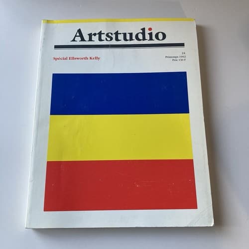 Vintage Artstudio Spécial Ellsworth Kelly n°24 Printemps 1992 Book Catalog