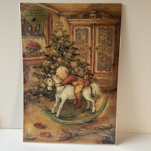 Pictura Graphica Scandinavian Sweden Advent Calendar Christmas VTG Xmas NOS