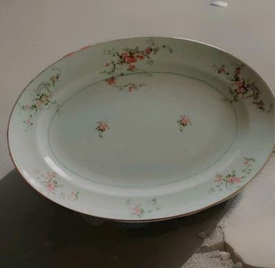 Vintage Sighned Platter Beautiful Pope Grossner