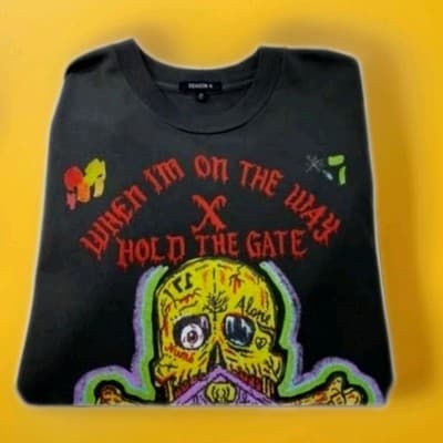 VINTAGE Season 6 Kanye West NEW TAG When In Doubt Hold The Gate For 🎄