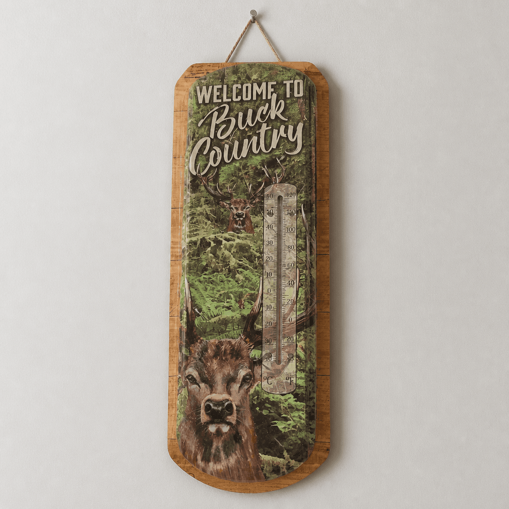 Countryside Products Metal Deer Thermometer