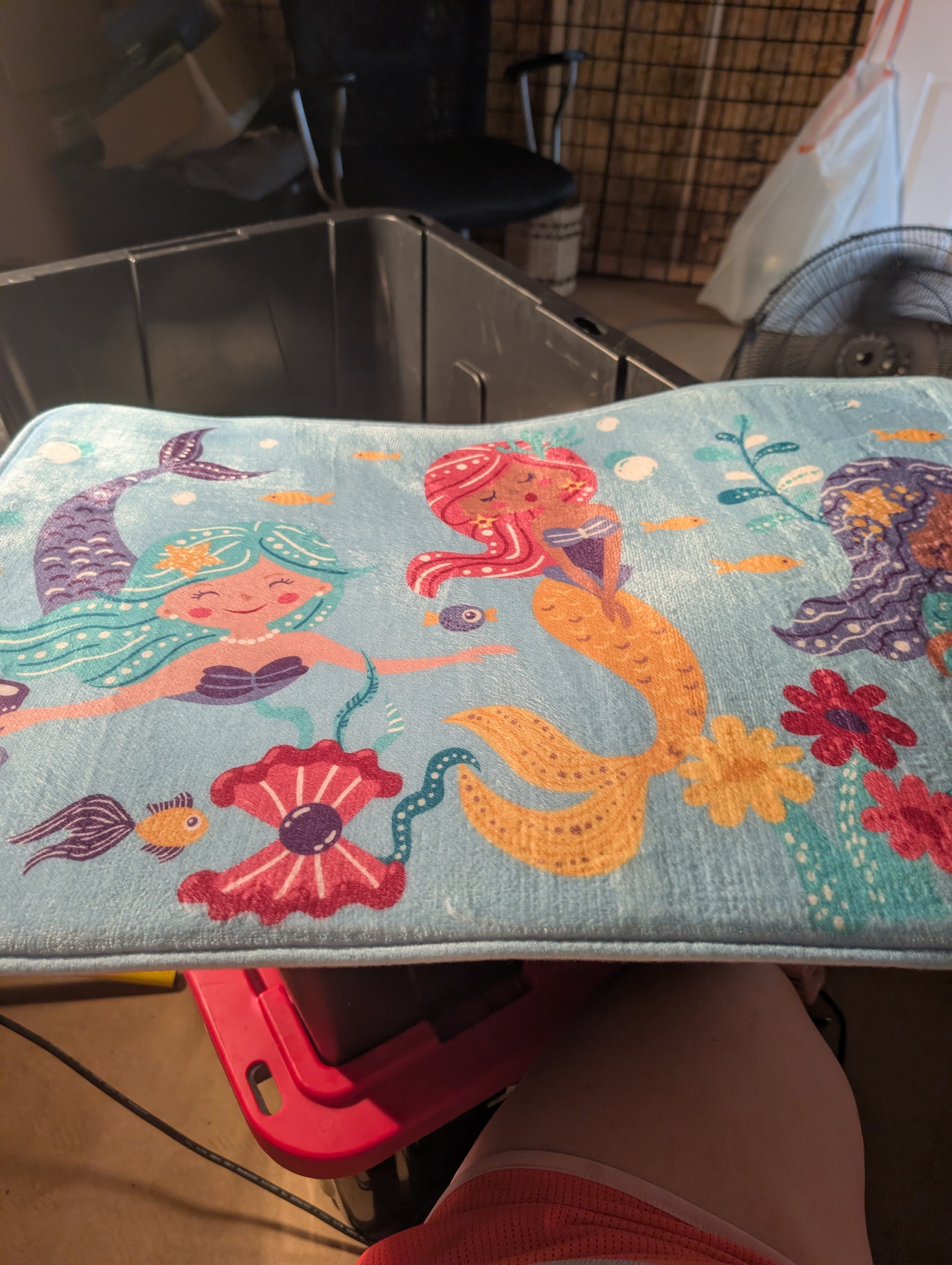 Comfort Bay Kids Bathmat Mermaid Design 18x28