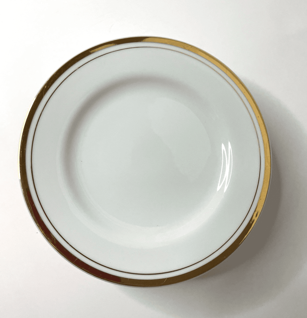 Sheffield Regency Gold Rim Bread & Butter Plate 6 3/8" Fine China Replacement