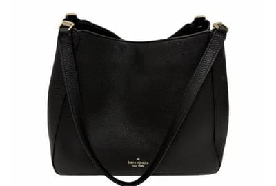 Kate Spade Leila Medium Triple Compartment Shoulder Bag - Black