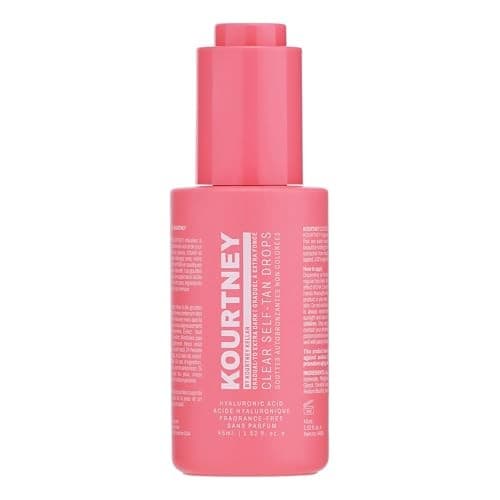 Clear Self-Tan Drops - Gradual Extra Dark for Women 1.52 Oz