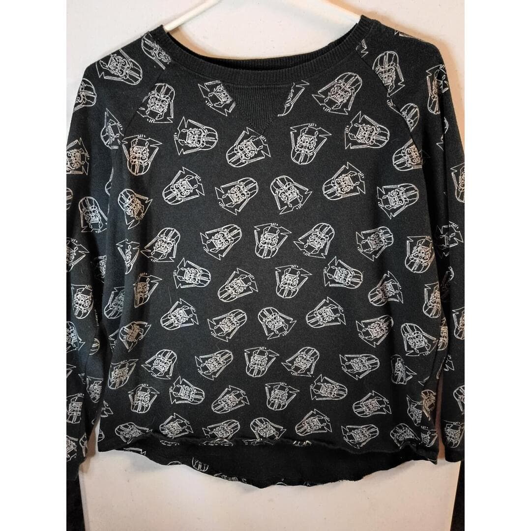 Star Wars Black Graphic Sweatshirt Size Large