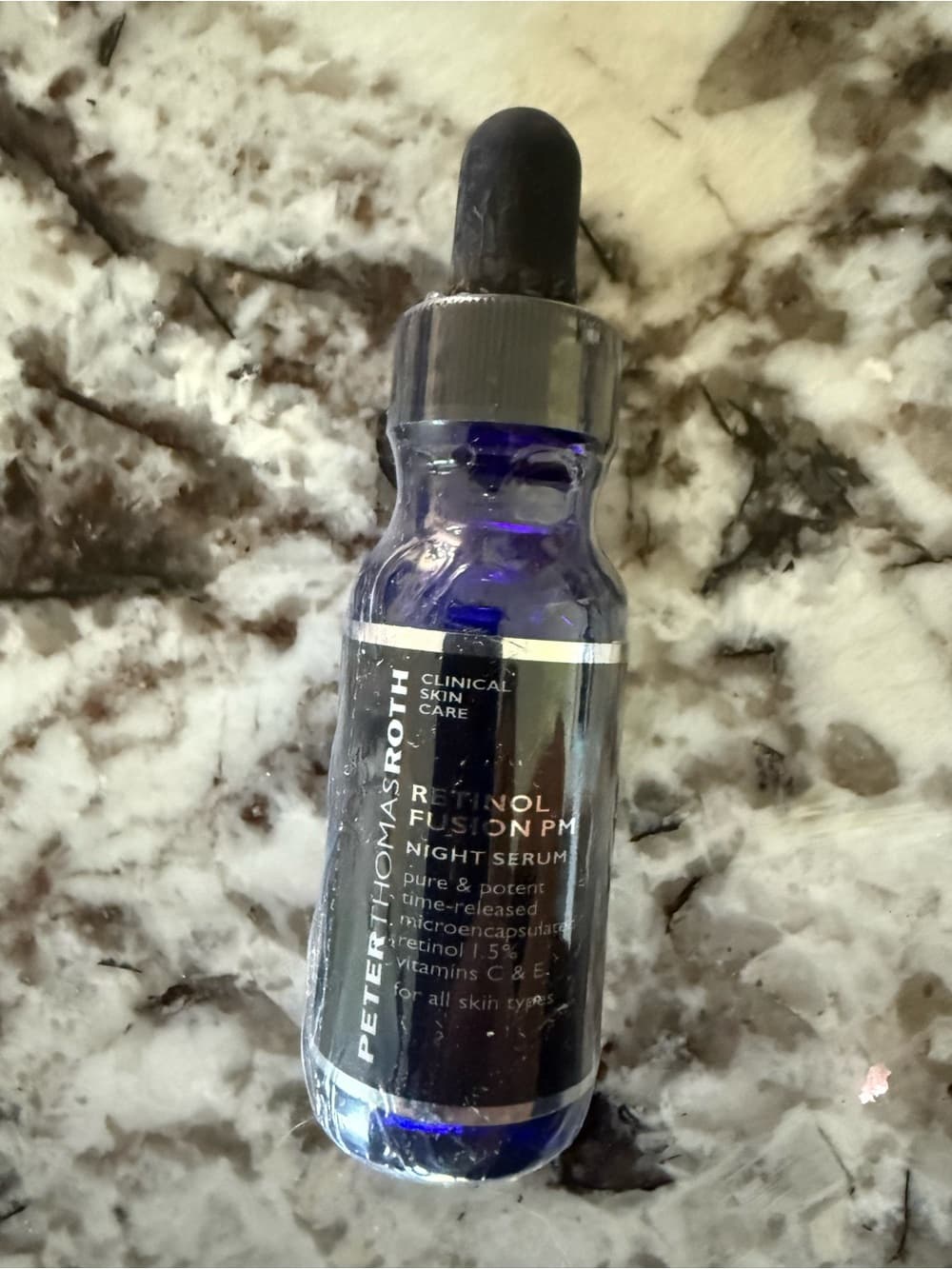 Peter Thomas Roth Blue Glass Retinol Night Serum
