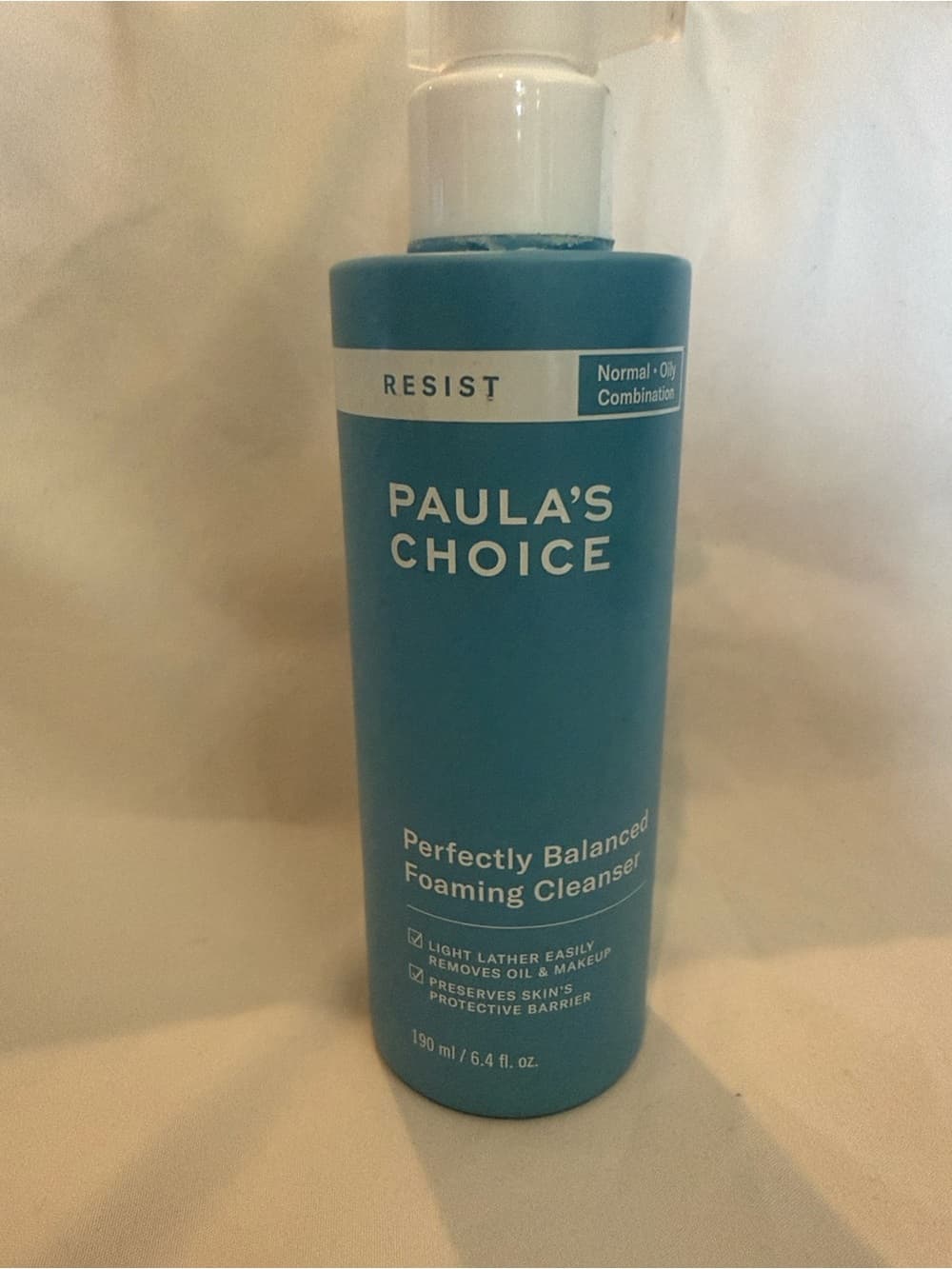 Paula's Choice perfectly balanced, foaming cleanser