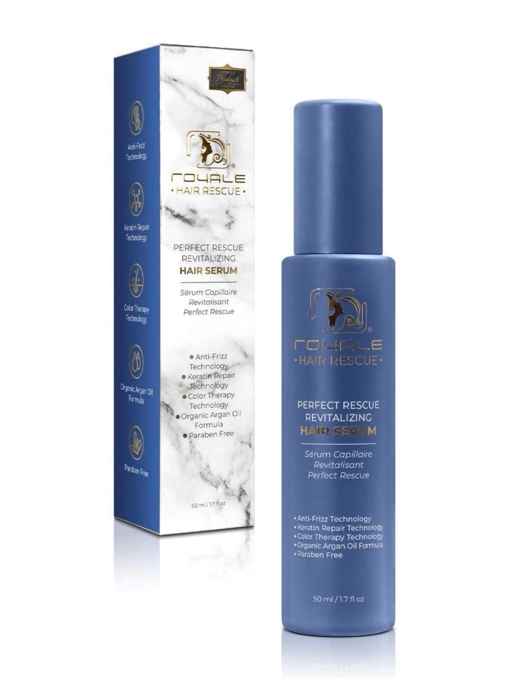 Royale Hair Rescue Perfect Rescue Revitalizing Hair Serum