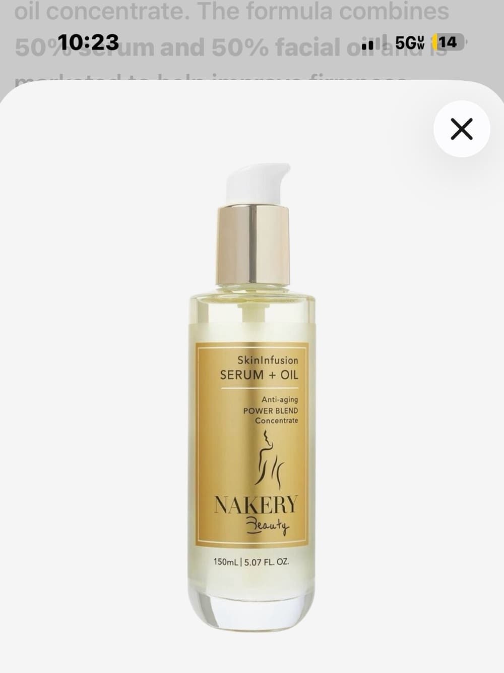 Nakery Power Blend Elixir Serum