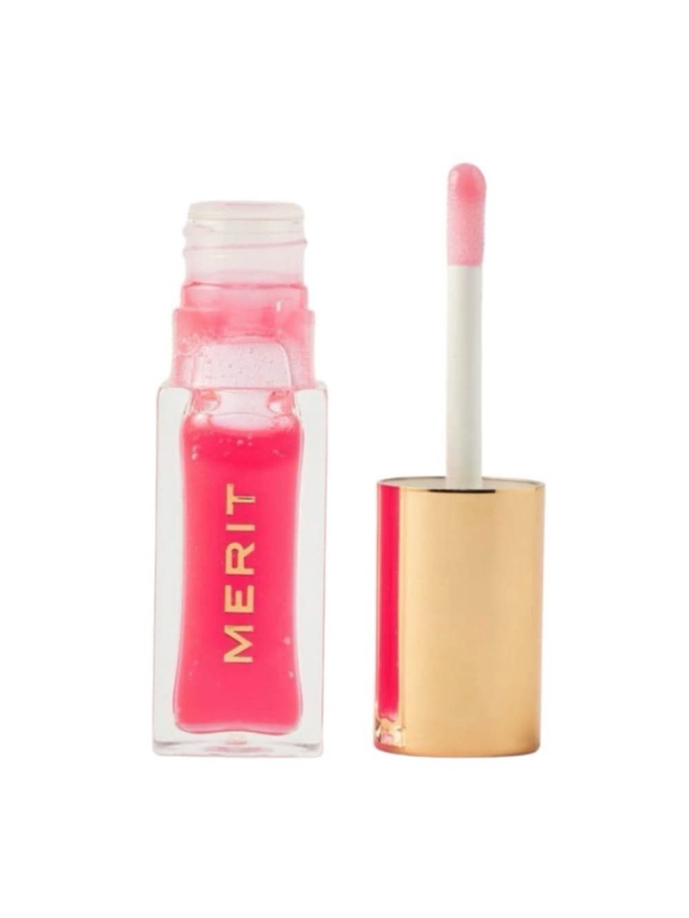 Merit Hydrating Lip Gloss — Pink Shine