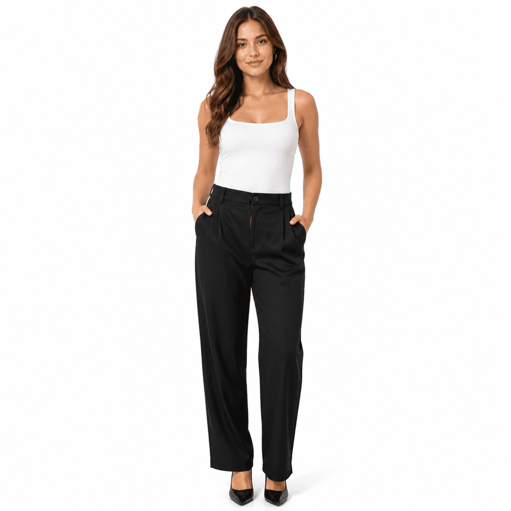 Lee Relaxed Fit Black Pants