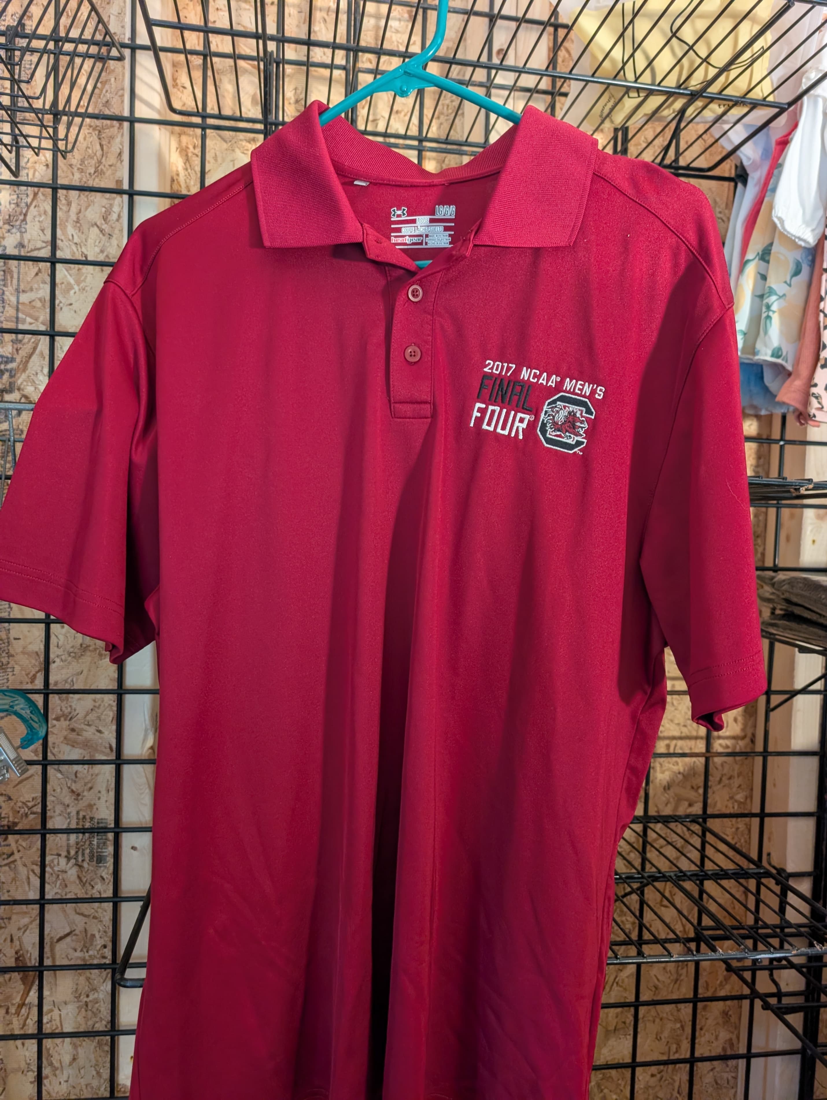 Under Armour NCAA Men's Final Four Polo Shirt Large
