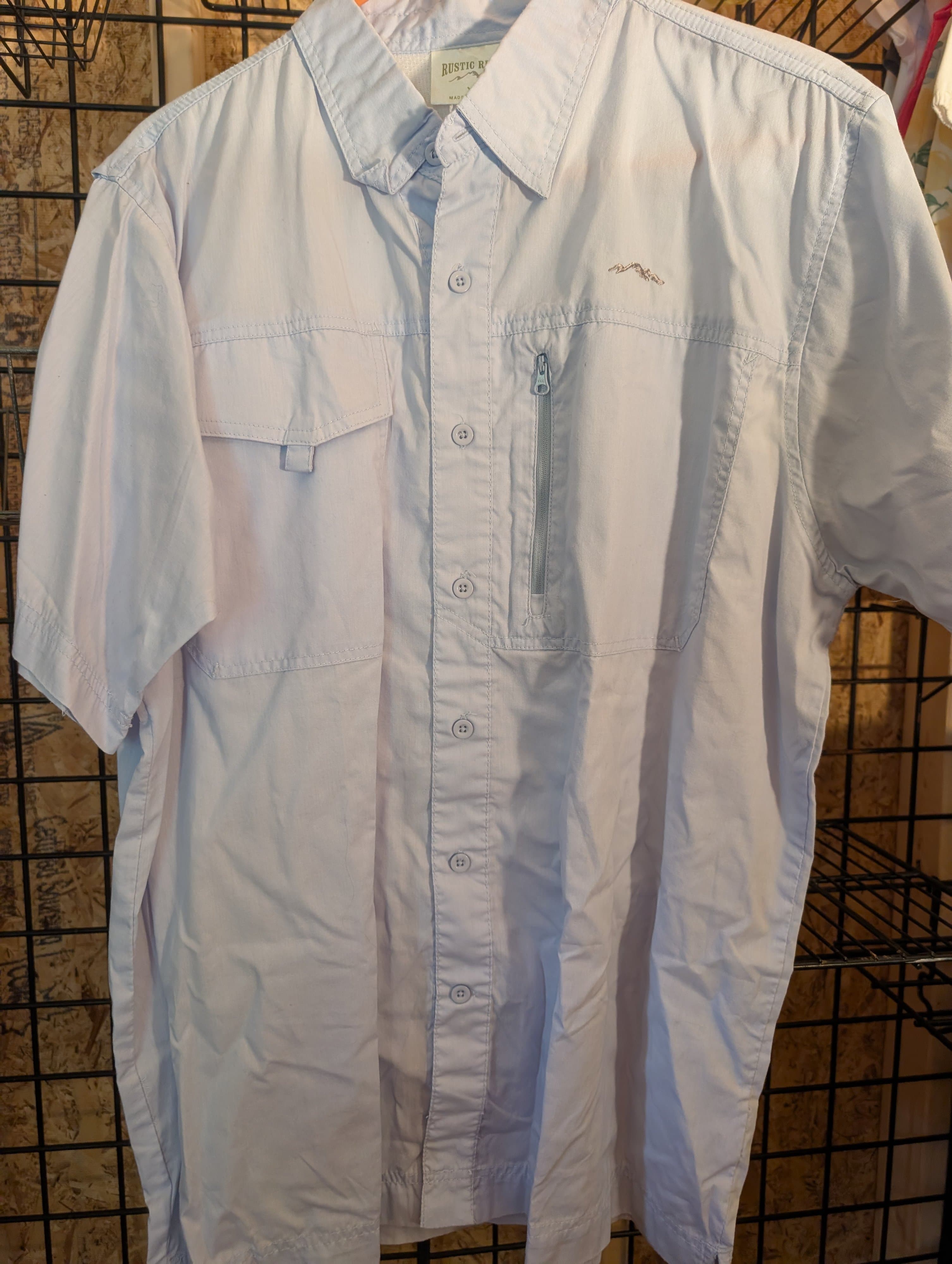 Rustic Ridge Men's Short Sleeve Shirt XL