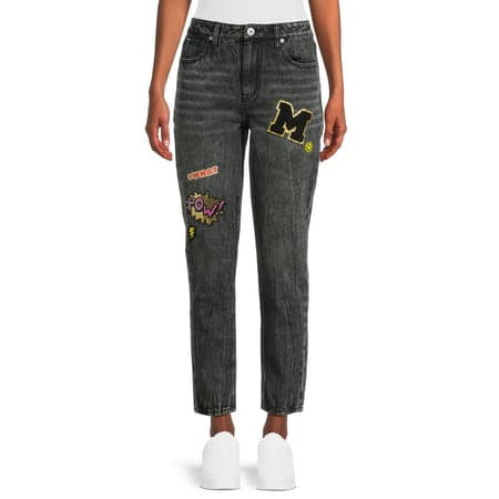 No Boundaries Juniors Super High Rise Mom Jeans