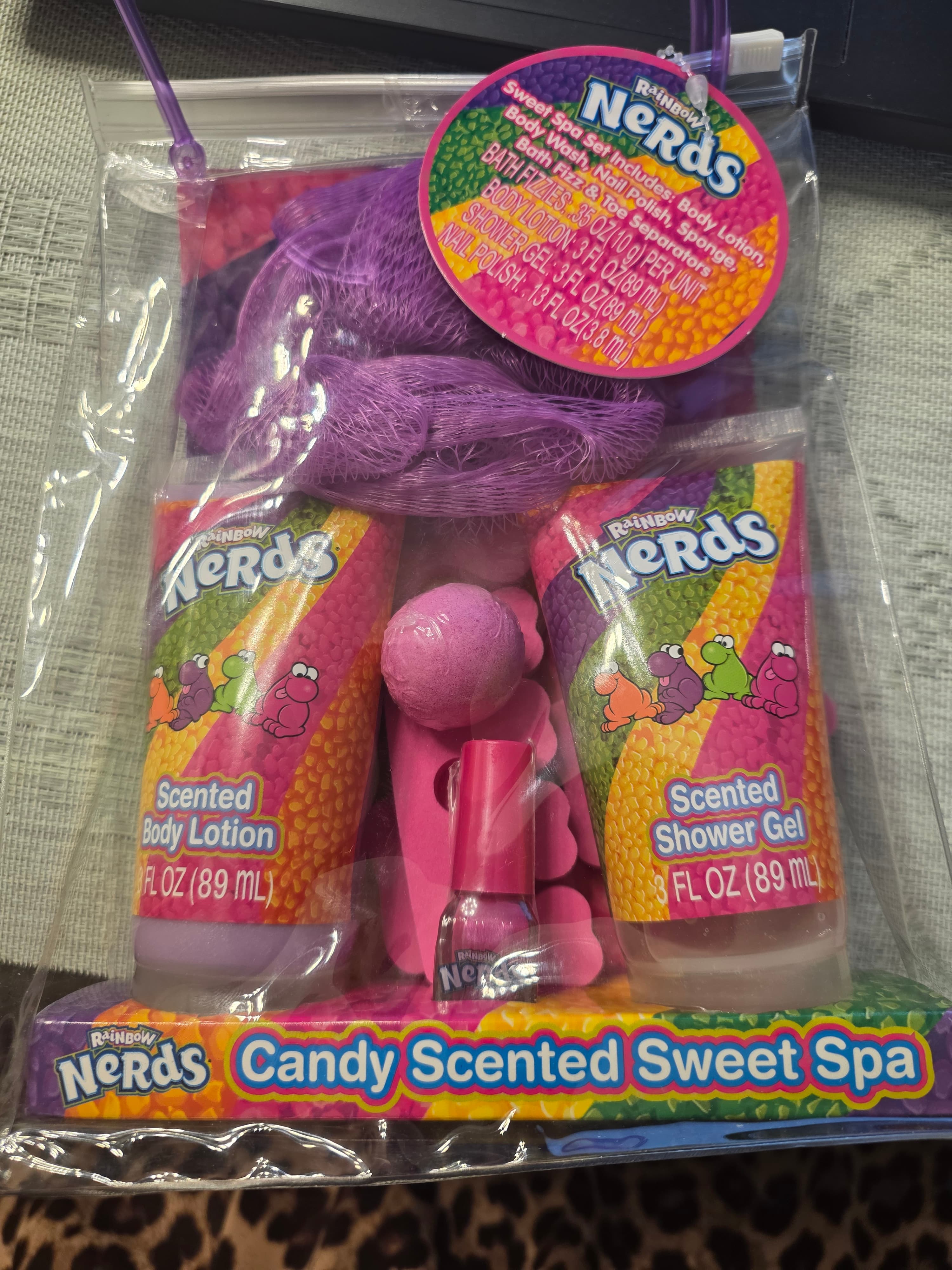 Nerds Candy Scented Sweet Spa Set