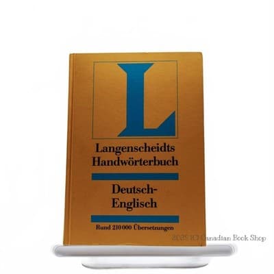 Langenscheidts HandwΓΆrterbuch Deutsch-Englisch Dictionary