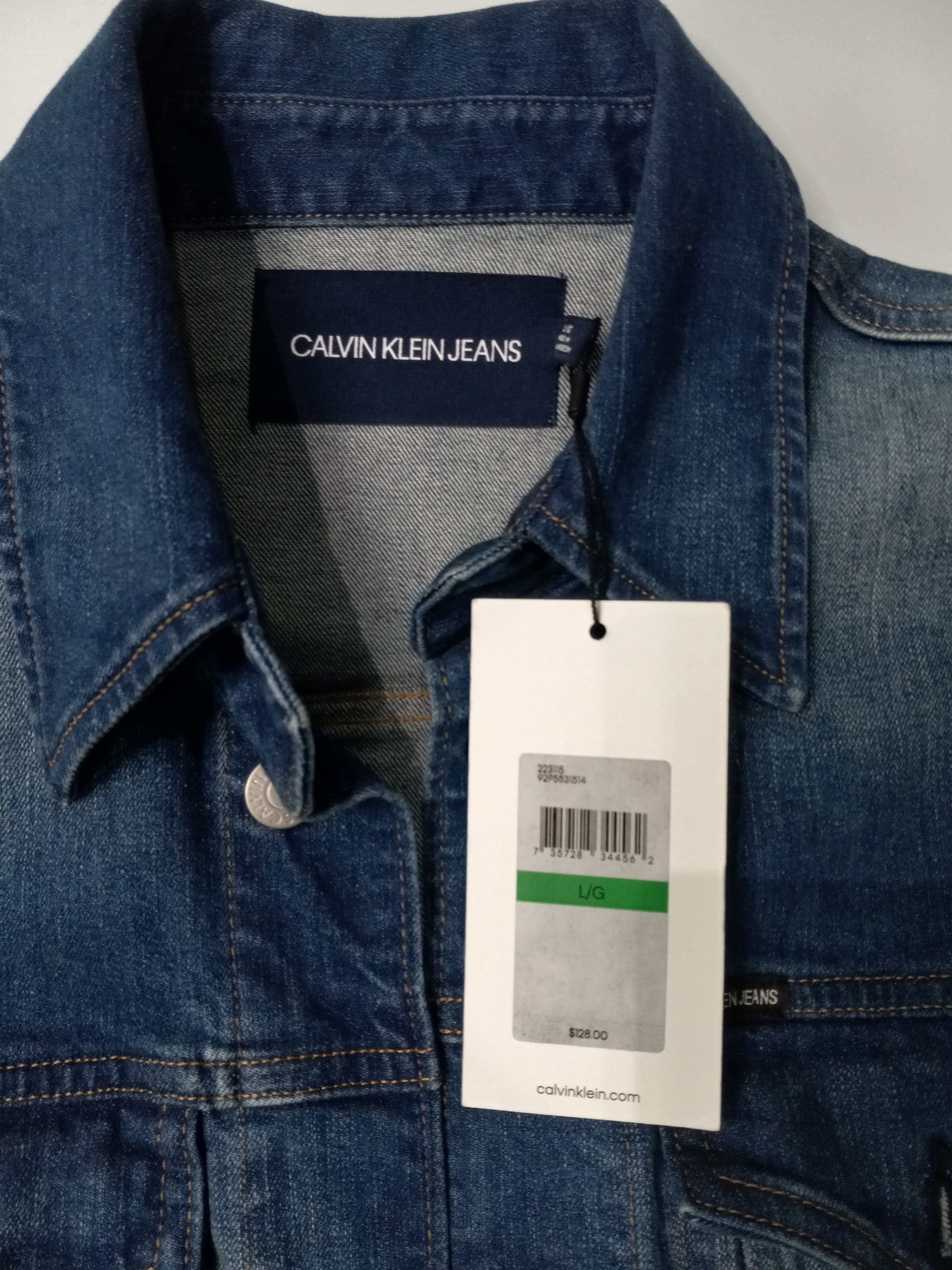 Calvin Klein Jeans Denim Jacket L/G