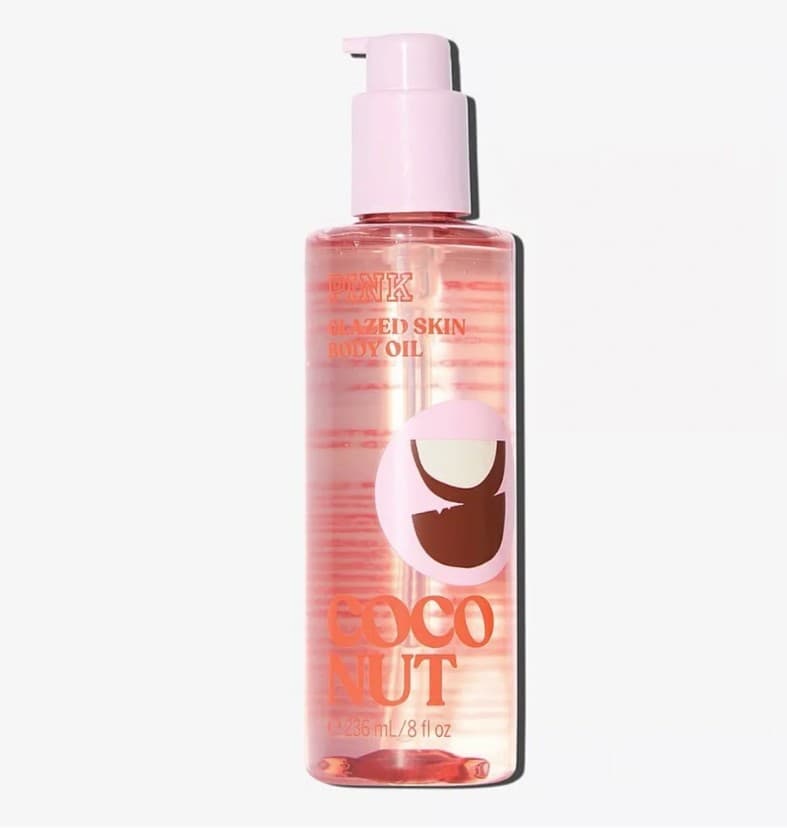 20 msrp PINK Glazed Skin Body Oil Coconut