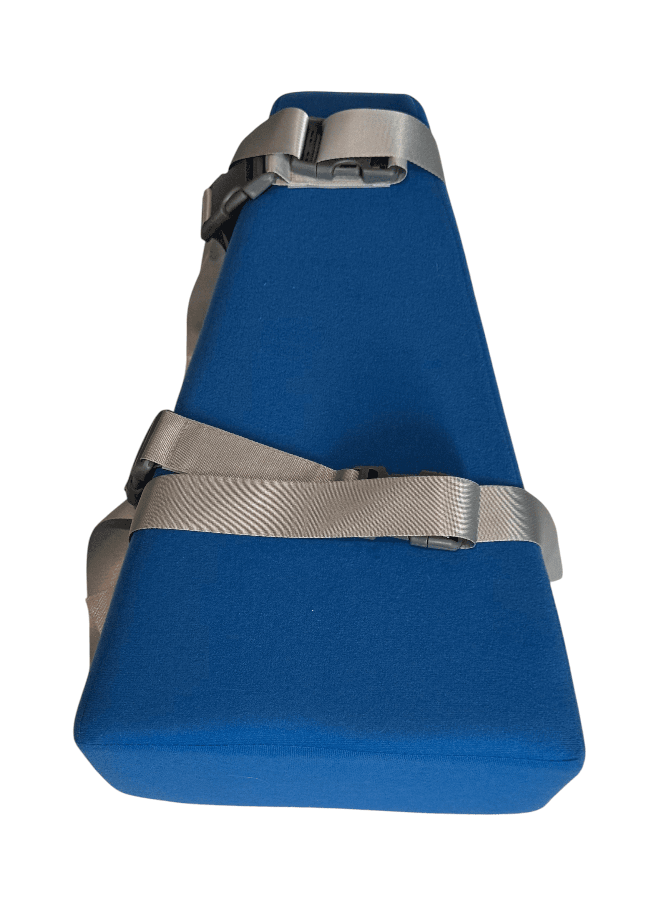 Blue Memory Foam Leg Positioner Pillow