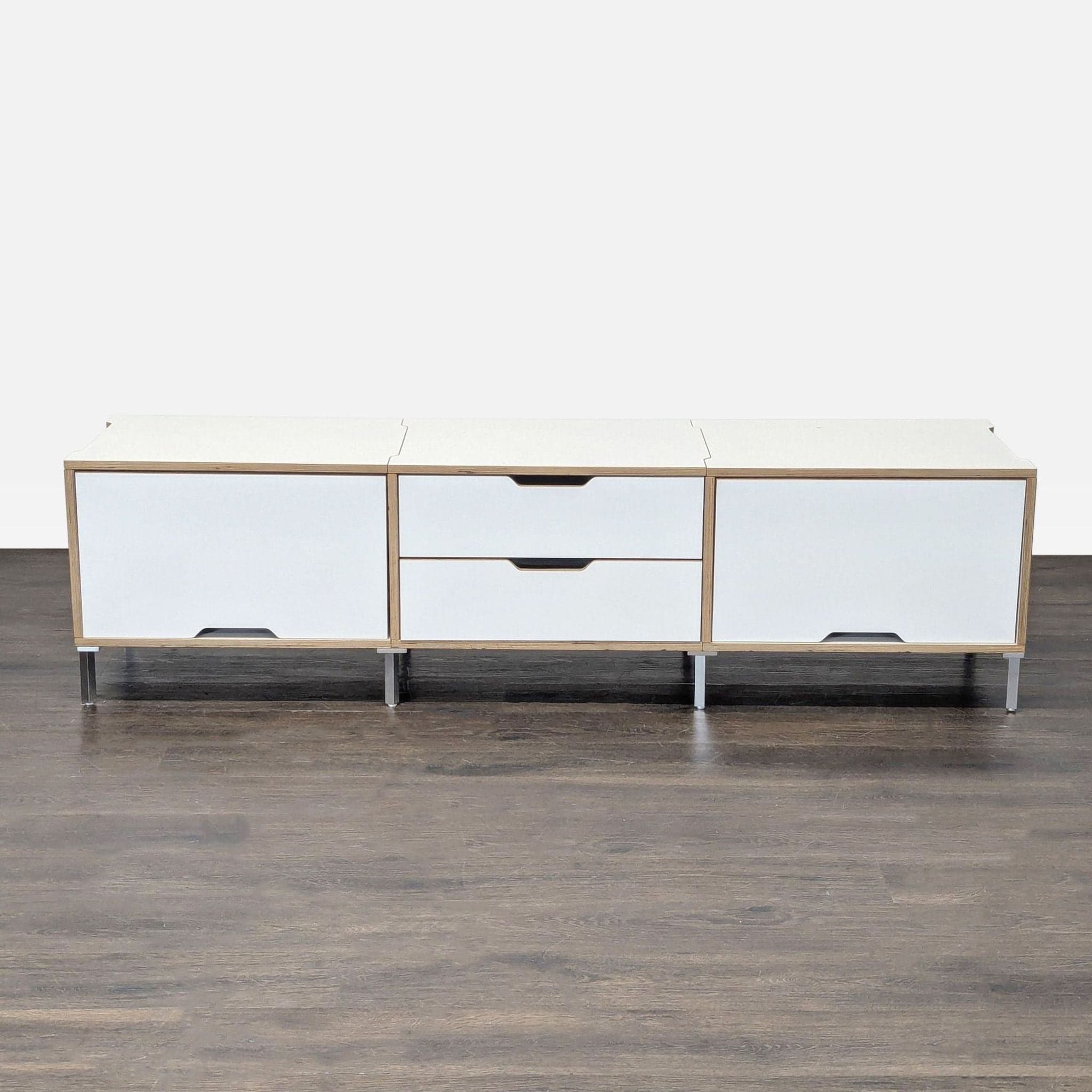 Scandinavian Designs White Cabinet with Storage