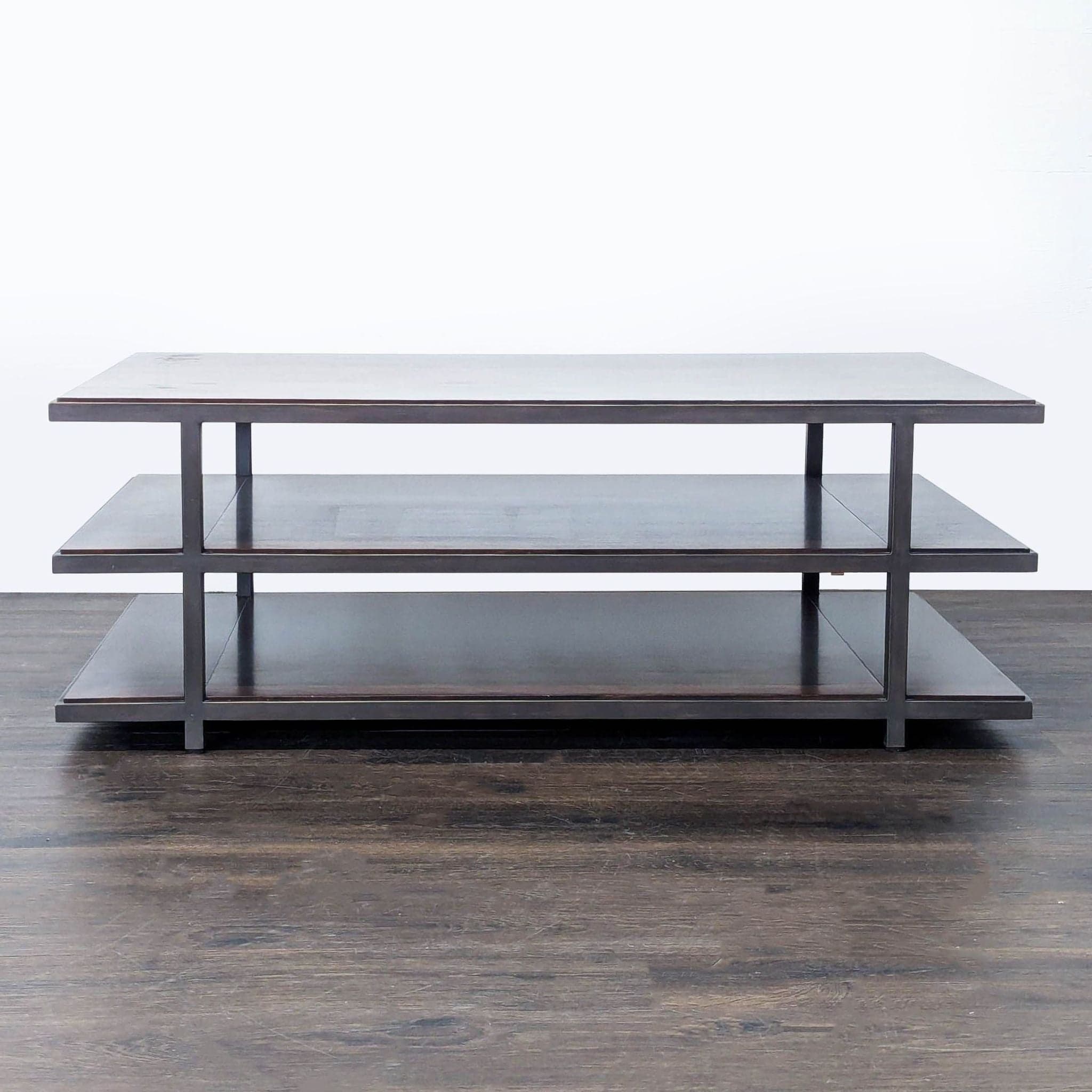 Restoration Hardware Three Tier Coffee Table