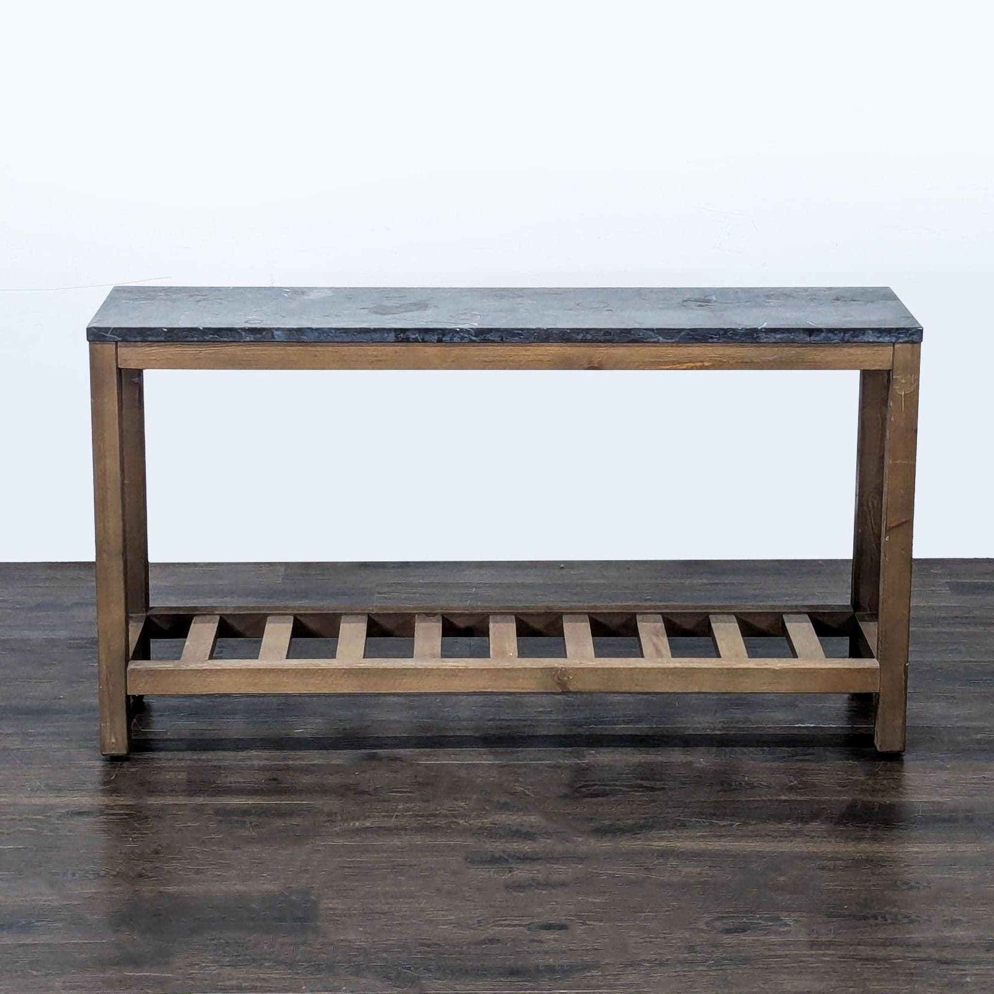 Pottery Barn Bluestone Console Table