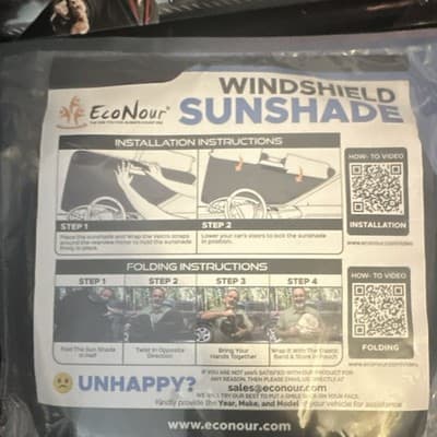 Patented Design Car Windshield Sun Shade | Blocks 99% Heat & Keeps Interior Cool