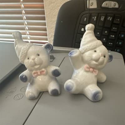 Ceramic Bear figurines