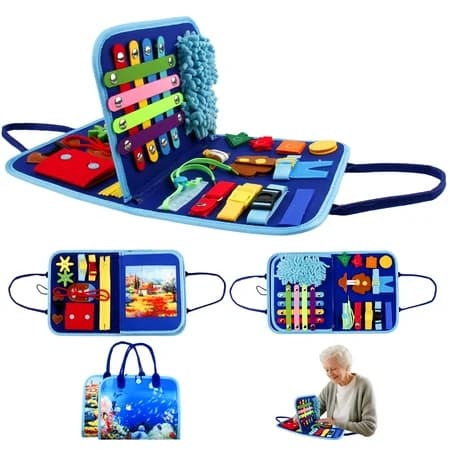 Sensory Activity Board for Dementia and Alzheimer's
