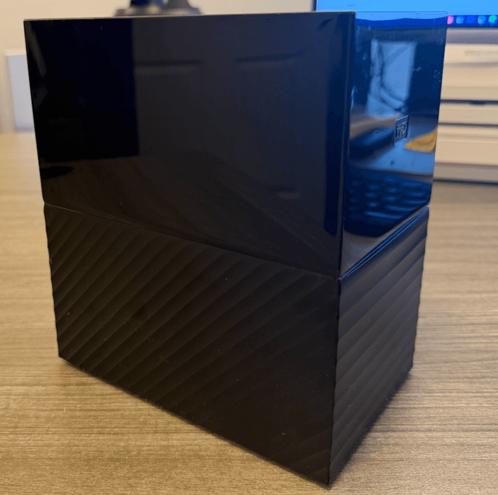 WD My Book Duo 8TB External Desktop Hard Drive RAID USB-C USB 3.0 Open Box