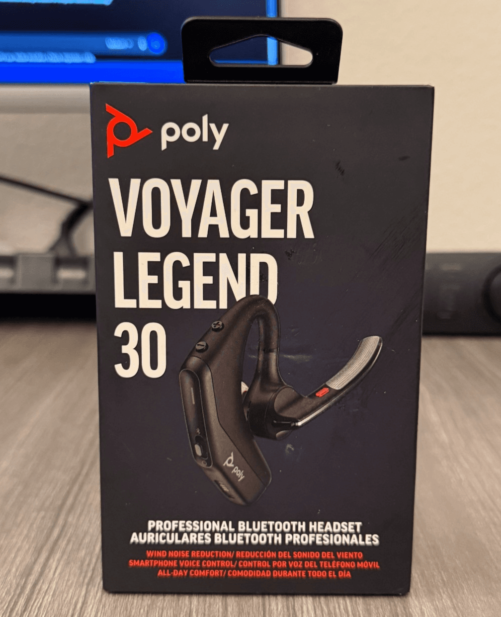Poly Voyager Legend 30 Bluetooth Headset WindSmart USB-C iPhone iPad