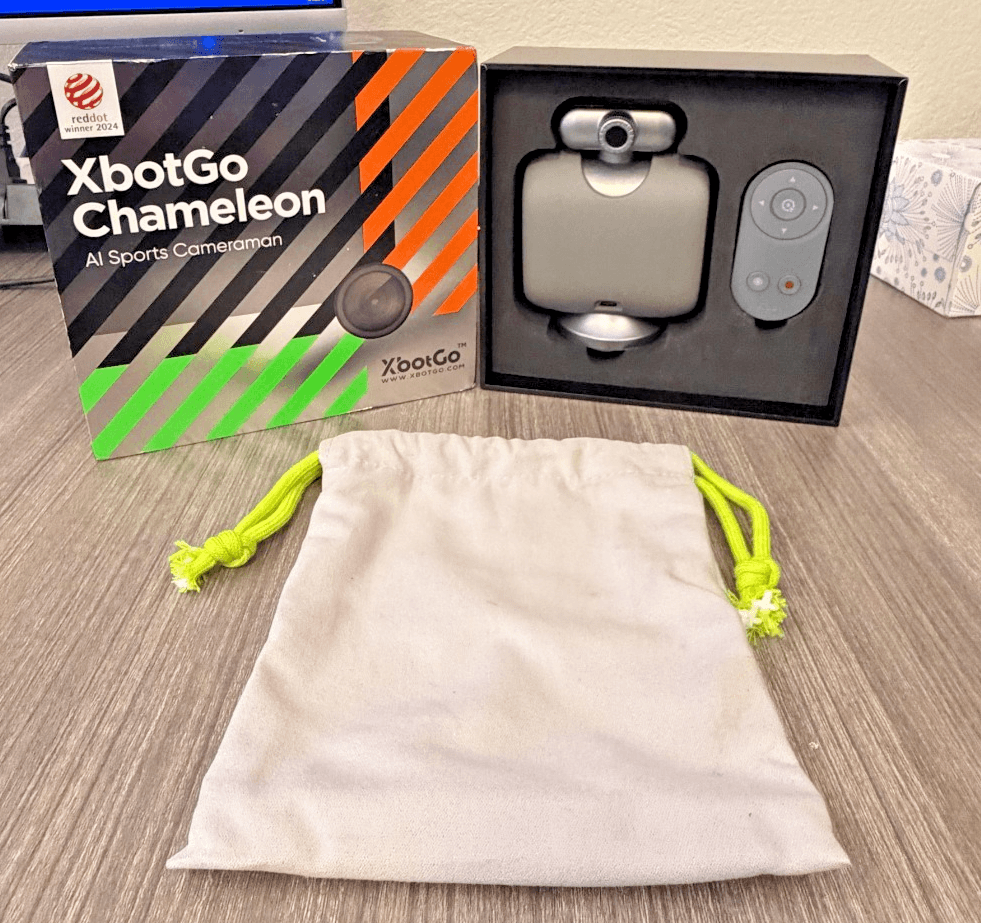XbotGo Chameleon AI Sports Cameraman Phone Mount Remote Open Box