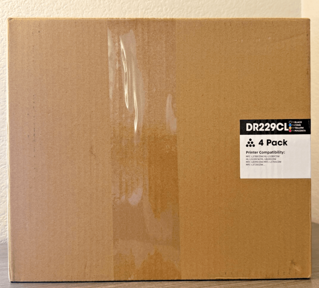 DR229CL 4-Pack Drum Unit for Brother MFC-L3780CDW HL-L3280CDW New