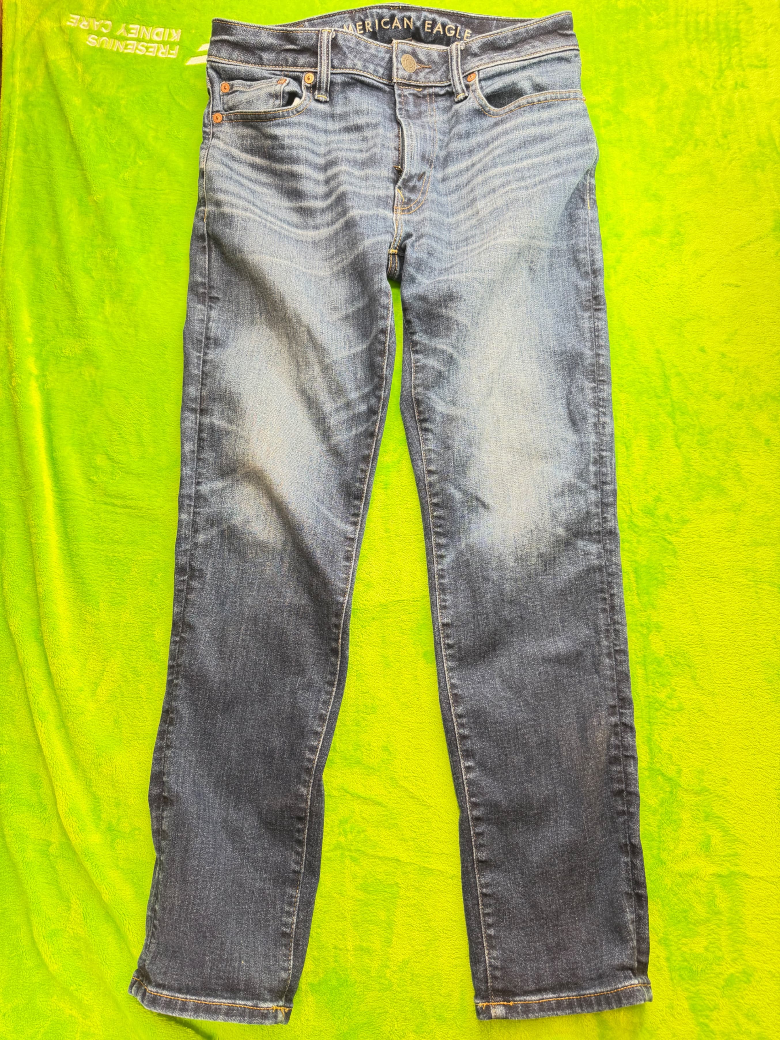 American Eagle AirFlex+ Temp Tech Jeans Mens 30x30 Med Wash