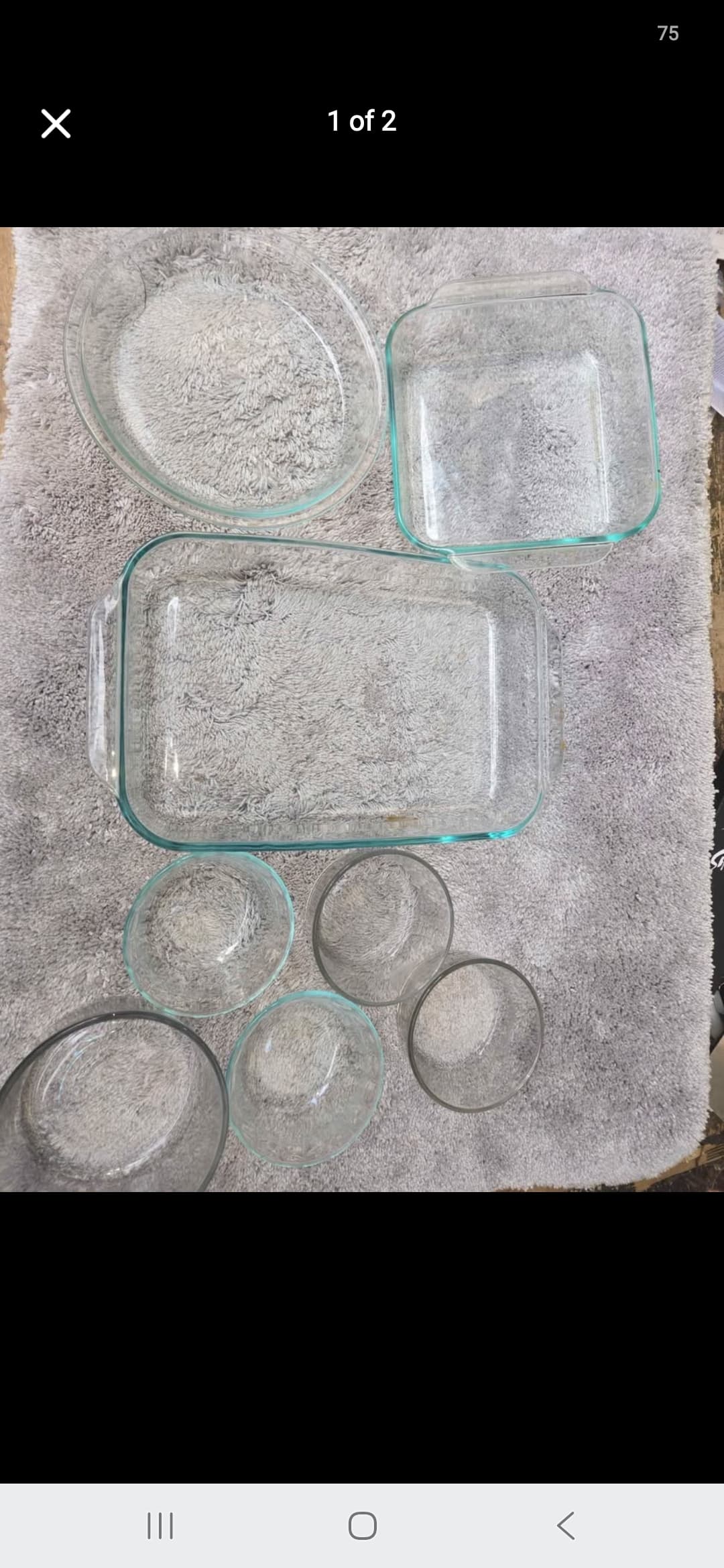 Glass Bakeware Set with Bowls and Dishes